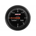 Sandtler série Racing přídavný ukazatel - tlak turba, barva: černá
