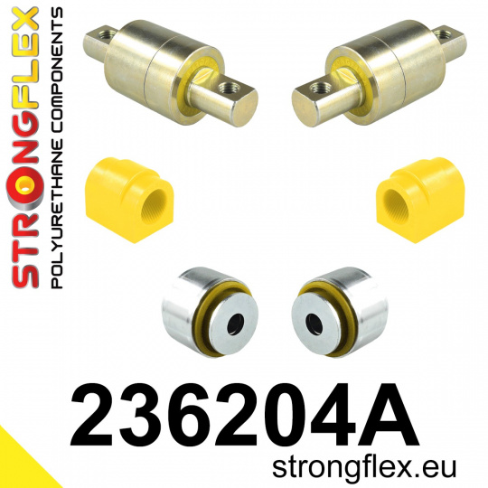 236204A: Strongflex Sada silentbloků předního zavěšení varianta SPORT