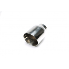 TA Technix koncovka výfuku nerezová - kulatá / zkosená, 110mm, vstup 57 mm TA Technix koncovka výfuku nerezová - kulatá / zkosená, 110mm, vstup 57 mm