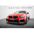 Maxton Design spoiler pod přední nárazník pro BMW M2 G87, černý lesklý plast ABS, M-Performance