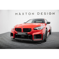 Maxton Design spoiler pod přední nárazník pro BMW M2 G87, černý lesklý plast ABS, M-Performance