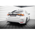 Maxton Design vložka zadního nárazníku pro Toyota Corolla XII 2019-/Sedan, černý lesklý plast ABS