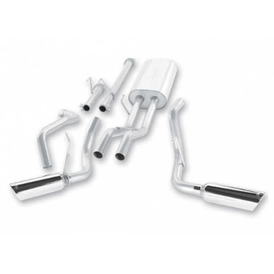 Borla Cat-Back výfukový systém "Touring" pro Toyota Tundra 4,6l/5,7l V8 s automatickou převodovkou, CM/SHB, DC/SB, RC/LB, r.v. od 09-20