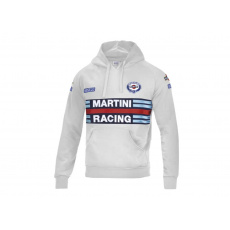 Sparco mikina s kapucí Martini Racing, barva: šedá, velikost: XXL