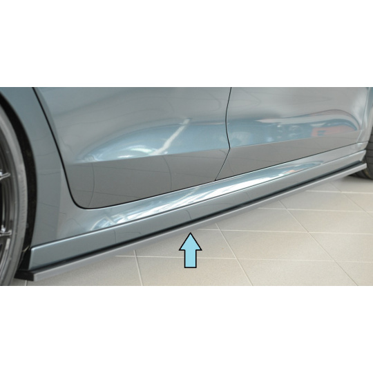 Rieger spoiler pod boční práh mont. strana pravá pro Škoda Octavia RS NX combi, r.v. 07/20-, plast ABS bez povrchové úpravy