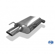 Fox Sportauspuff koncový tlumič výfuku s koncovkou 1x106x71 Typ 32 pro Opel Vectra C s motorem 1.6, 1.8 Fox Sportauspuff koncový tlumič výfuku s koncovkou 1x106x71 Typ 32 pro Opel Vectra C s motorem 1.6, 1.8
