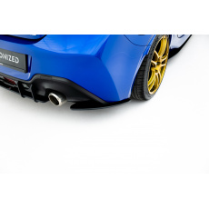 Maxton Design "Street Pro" boční difuzory pod zadní nárazník v.1 pro Toyota GR86 Mk1, plast ABS bez povrchové úpravy