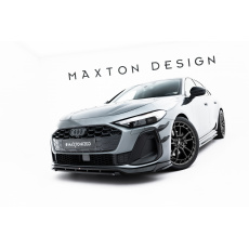 Maxton Design spoiler pod přední nárazník pro Audi A5 B10, černý lesklý plast ABS, Avant S-Line / Sedan S-Line
