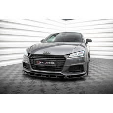 Maxton Design spoiler pod přední nárazník ver.2 pro Audi TT 8S, černý lesklý plast ABS, S-Line Maxton Design spoiler pod přední nárazník ver.2 pro Audi TT 8S, černý lesklý plast ABS, S-Line