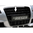 Rieger maska chladiče s integrovaným držákem SPZ pro Audi A3 8P 3-dvéř., 5-dvéř., Sportback, plast ABS lakovaný do černé lesklé barvy