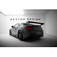 Maxton Design zadní křídlo s široce rozkročenými držáky a LED světlem pro Subaru BRZ Mk2, materiál pravý karbon