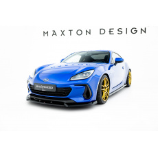 Maxton Design spoiler pod přední nárazník pro Subaru BRZ Mk2, černý lesklý plast ABS Maxton Design spoiler pod přední nárazník pro Subaru BRZ Mk2, černý lesklý plast ABS