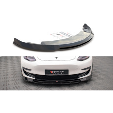 Maxton Design spoiler pod přední nárazník ver.3 pro Tesla Model 3, černý lesklý plast ABS Maxton Design spoiler pod přední nárazník ver.3 pro Tesla Model 3, černý lesklý plast ABS