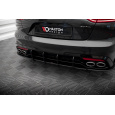 Maxton Design "Street Pro" difuzor zadního nárazníku v.1 pro Kia Stinger GT-Line, plast ABS bez povrchové úpravy