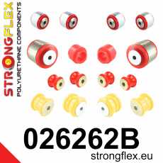 026262B: Strongflex Sada silentbloků předního zavěšení 026262B: Strongflex Sada silentbloků předního zavěšení
