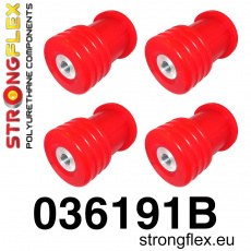 036191B: Strongflex Sada silentbloků uložení zadního nosníku E39 Touring 036191B: Strongflex Sada silentbloků uložení zadního nosníku E39 Touring