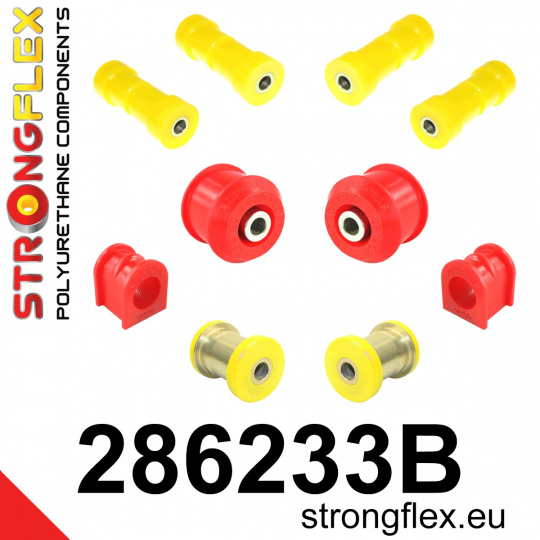 286233B: Strongflex Sada silentbloků předního zavěšení