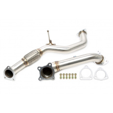 TA Technix downpipe + trubka bez katalyzátoru Honda Civic Type-R (FK8, 2017-2022)