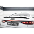 Maxton Design prodloužení spoileru 3d pro Audi A8 D5, černý lesklý plast ABS