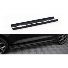 Maxton Design difuzory pod boční prahy ver.2 pro Ford Fiesta ST Mk8, černý lesklý plast ABS Maxton Design difuzory pod boční prahy ver.2 pro Ford Fiesta ST Mk8, černý lesklý plast ABS