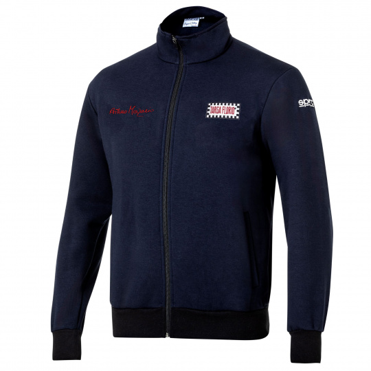 Sparco mikina TARGA FLORIO #AM3 Arturo Merzario, barva: modrá, velikost: M
