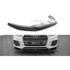 Maxton Design spoiler pod přední nárazník ver.2 pro Audi Q3 8U Facelift S-Line, černý lesklý plast ABS Maxton Design spoiler pod přední nárazník ver.2 pro Audi Q3 8U Facelift S-Line, černý lesklý plast ABS