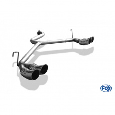 Fox Sportauspuff koncový díl s koncovkou 2x76 Typ 18 na obou stranách pro Alfa Romeo GTV  s motorem