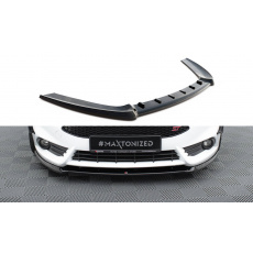 Maxton Design spoiler pod přední nárazník pro Ford Fiesta ST Mk7 Facelift, černý lesklý plast ABS Maxton Design spoiler pod přední nárazník pro Ford Fiesta ST Mk7 Facelift, černý lesklý plast ABS