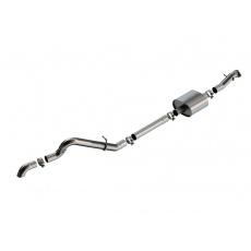 Borla Cat-Back výfukový systém ''S-Type'' pro Ford Bronco 2,3L, automat/manual, 4WD, 2/4-dveř., 2021-2023