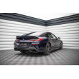 Maxton Design prodloužení spoileru pro BMW řada 8 Gran Coupe/G16, černý lesklý plast ABS