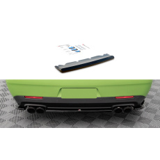 Maxton Design středový spoiler pod zadní nárazník pro Dodge Challenger MK3 SRT Demon, černý lesklý plast ABS Maxton Design středový spoiler pod zadní nárazník pro Dodge Challenger MK3 SRT Demon, černý lesklý plast ABS