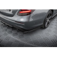 Maxton Design boční difuzory pod zadní nárazník pro Mercedes třída E W213/Sedan/AMG-Line, černý lesklý plast ABS