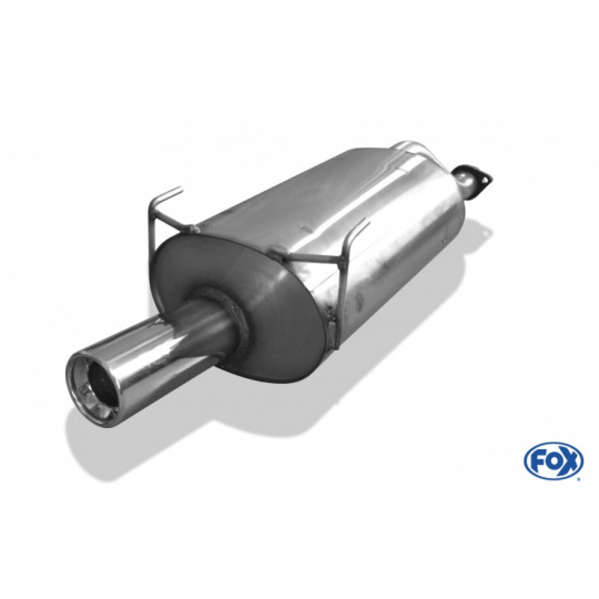 Fox Sportauspuff koncový tlumič výfuku s koncovkou 1x90 Typ 13 pro Honda Integra Type R s motorem 1.8 (DC2) Fox Sportauspuff koncový tlumič výfuku s koncovkou 1x90 Typ 13 pro Honda Integra Type R s motorem 1.8 (DC2)