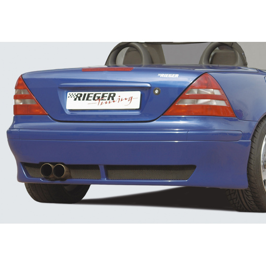 Rieger spoiler pod zadní nárazník pro Mercedes SLK R170 roadster r.v. 01/01-, plast ABS bez povrchové úpravy, r.v. 01/2001-
