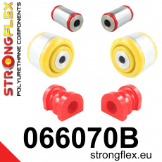 066070B: Strongflex Sada silentbloků předního zavěšení 066070B: Strongflex Sada silentbloků předního zavěšení