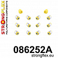 086252A: Strongflex Sada silentbloků zadního zavěšení varianta SPORT