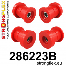 286223B: Strongflex Sada silentbloků zadního nosníku 286223B: Strongflex Sada silentbloků zadního nosníku