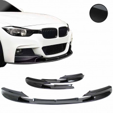 JOM přední spoiler dvoudílný BMW 3 (F30/F31, 2011-2019) M-paket