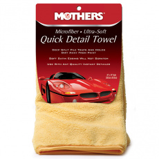 Mothers Microfiber Ultra-Soft Quick Detail Towel - ultrajemný detailingový ručník, 50 x 60 cm