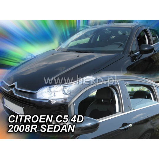 HEKO ofuky oken Citroen C5 4dv sedan (od 2008) přední + zadní