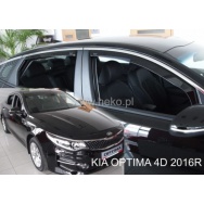HEKO ofuky oken Kia Optima JF 4dv (2016-) přední + zadní