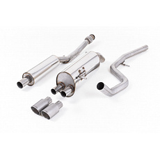 Milltek Sport homologovaný výfuk cat-back s rezonátorem (tišší) pro Peugeot 208 GTi 1.6 2012-2019, typ koncovek: GT-80 titanové Milltek Sport homologovaný výfuk cat-back s rezonátorem (tišší) pro Peugeot 208 GTi 1.6 2012-2019, typ koncovek: GT-80 titanové