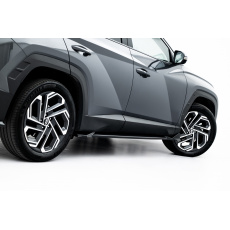 Maxton Design difuzory pod boční prahy pro Hyundai Tucson Mk4 Facelift, černý lesklý plast ABS