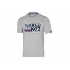 Sparco tričko 1977, barva: šedá, velikost: M Sparco tričko 1977, barva: šedá, velikost: M