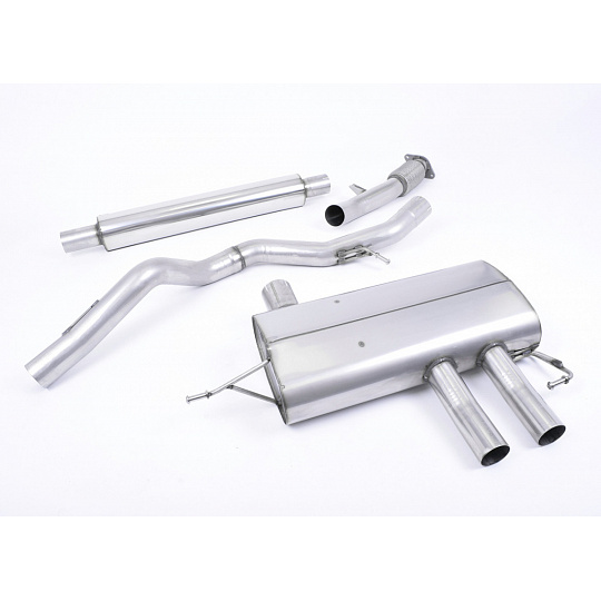 Milltek Sport homologovaný výfuk cat-back s rezonátorem pro Renault / Alpine Megane IV Renaultsport 280 (bez OPF/GPF) 2018-2024