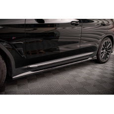 Maxton Design difuzory pod boční prahy pro BMW X3 G01, černý lesklý plast ABS Maxton Design difuzory pod boční prahy pro BMW X3 G01, černý lesklý plast ABS