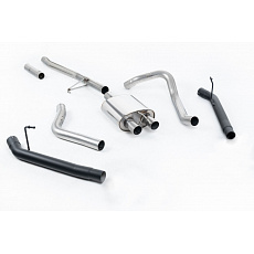 Milltek Sport výfukový systém cat-back boční výfuk (nemění světlou výšku vozu) pro Jeep Gladiator (JT) 3.6 V6 2020-2024, JET-115 karbonové koncovky Milltek Sport výfukový systém cat-back boční výfuk (nemění světlou výšku vozu) pro Jeep Gladiator (JT) 3.6 V6 2020-2024, JET-115 karbonové koncovky