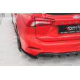 Maxton Design boční difuzory pod zadní nárazník ver.3 pro Ford Focus Mk4, černý lesklý plast ABS
