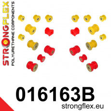 016163B: Strongflex Sada silentbloků zadního zavěšení 016163B: Strongflex Sada silentbloků zadního zavěšení