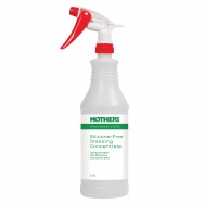 Mothers Professional Silicone-Free Dressing Concentrate Spray Bottle - dávkovací lahvička s rozprašovačem pro přípravek na rychlou obnovu povrchů, 946 ml